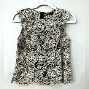 New York & Company- 7th Avenue Design Studio Lacey Boho Sleeveless Top